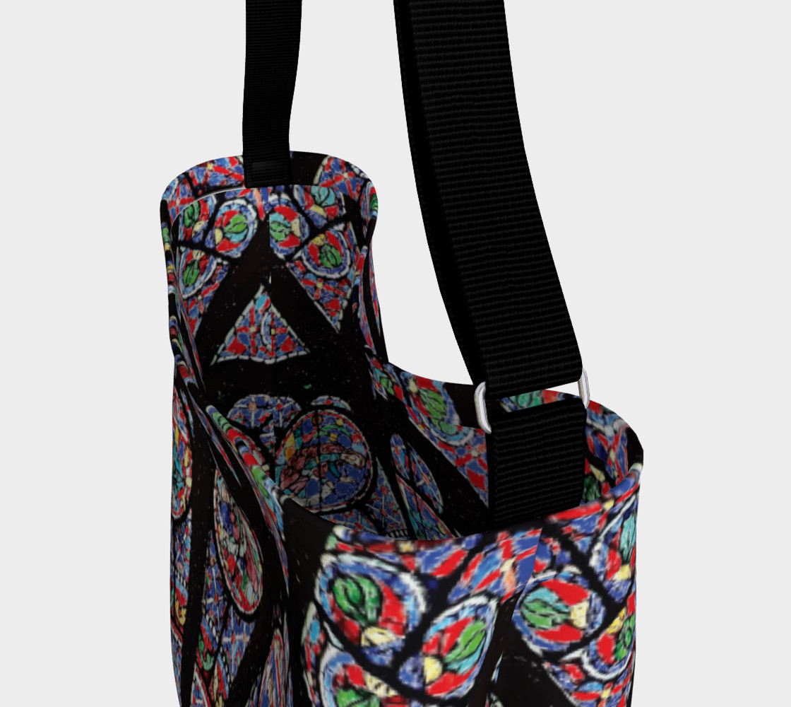 Rose South Window, Notre Dame Paris Day Tote preview #3