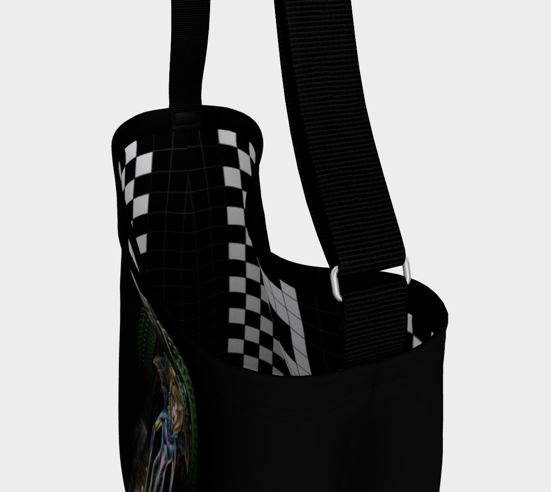The Majesty Of Trilia Fractal Fantasy Portrait Day Tote preview #3