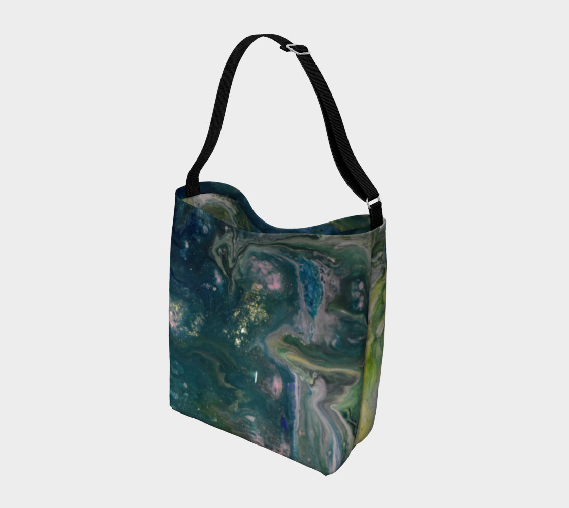 Aperçu de Turquoise magical story tote bag #2