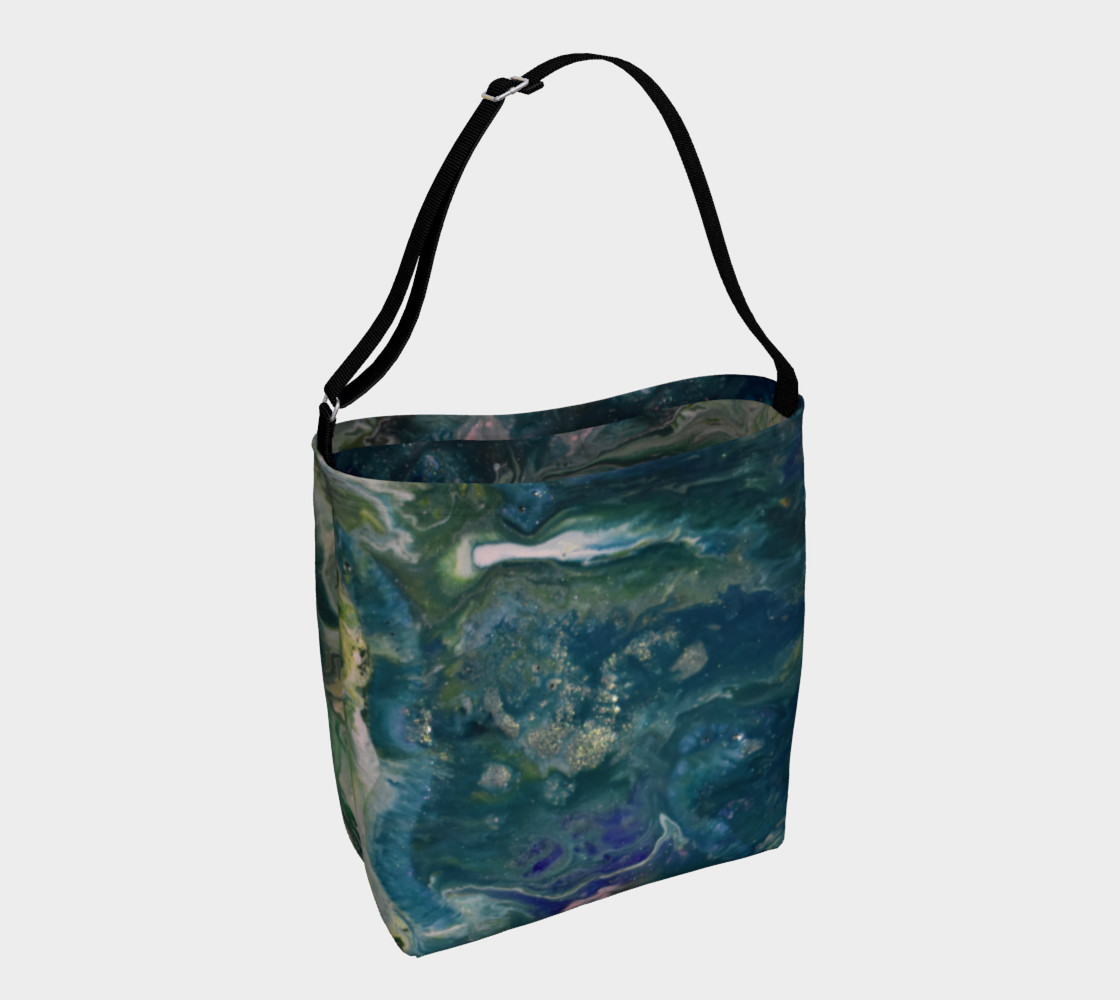 Aperçu de Turquoise magical story tote bag #1
