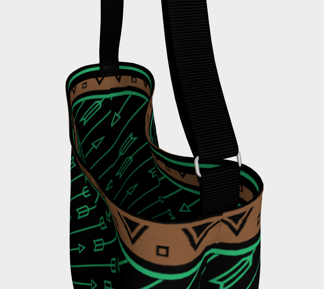 Arrows Flying (Black Aqua) preview #3