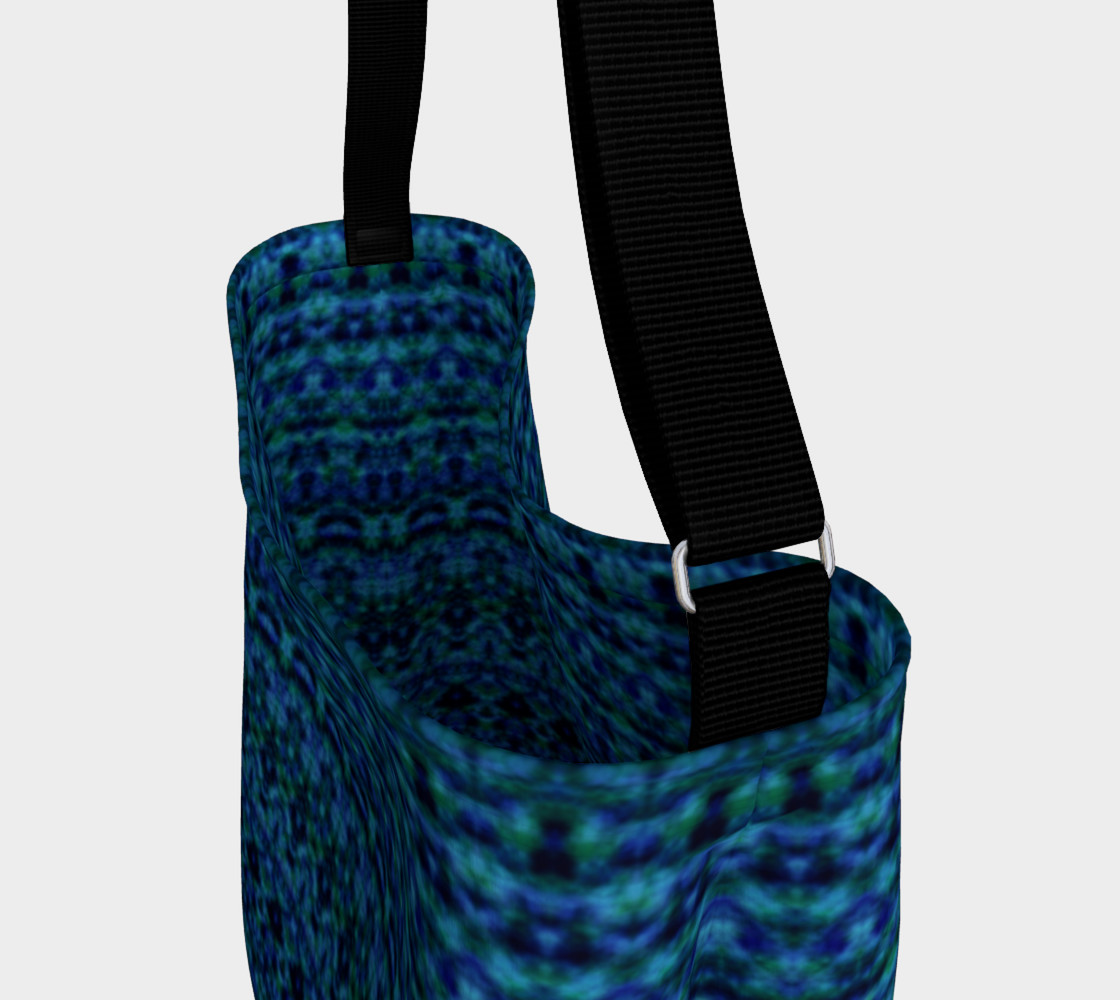 Green and Blue Damask preview #3