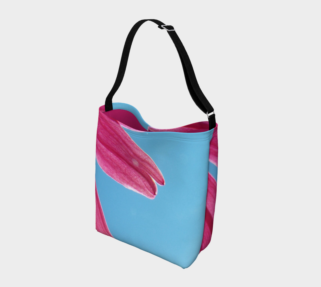 Cone Flower and Blue Day Tote Bag thumbnail #3