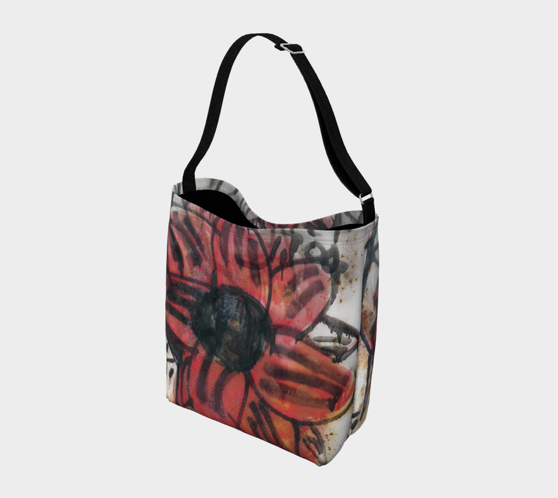 Flower Graffiti Day Tote Bag preview #2