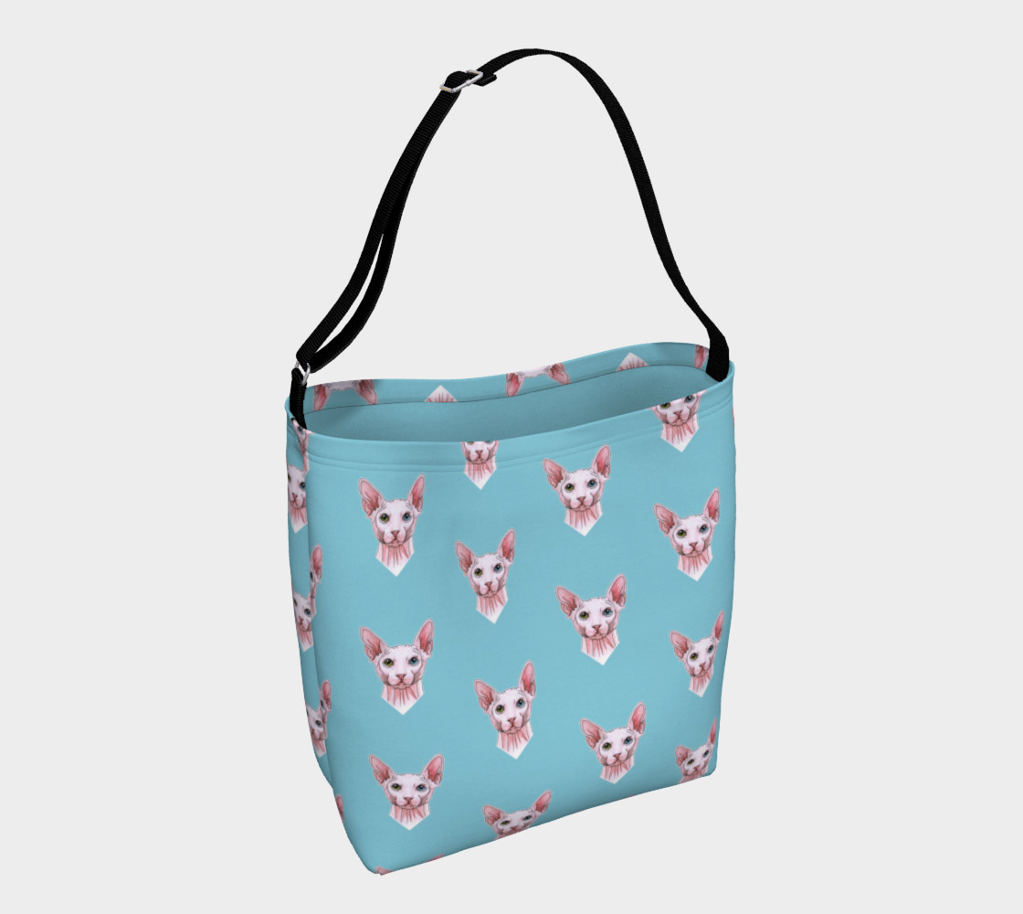 Sphynx cats pattern Day Tote thumbnail #2