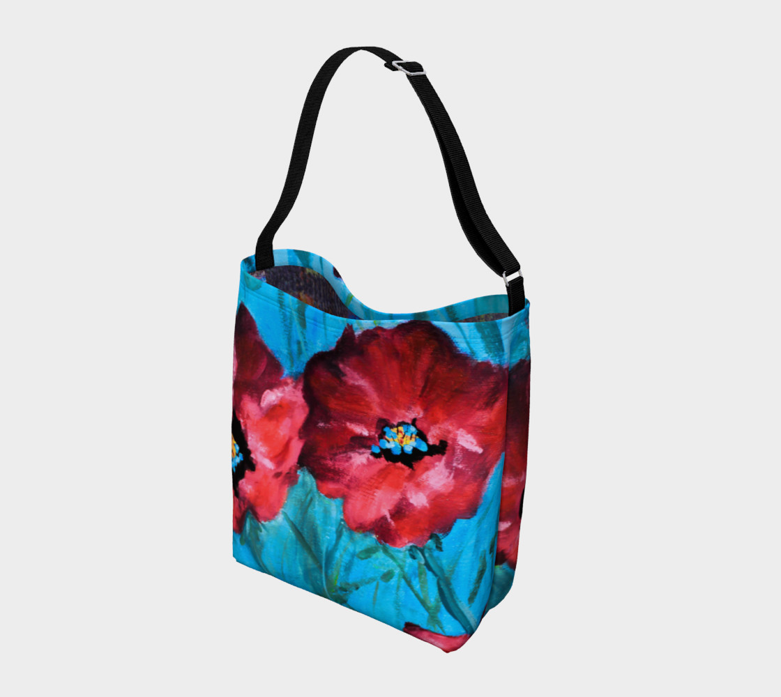 Linda's Poppies Tote preview #2
