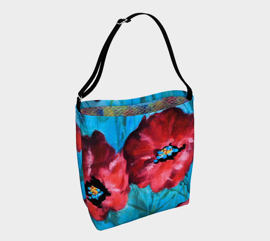 Linda's Poppies Tote preview #1