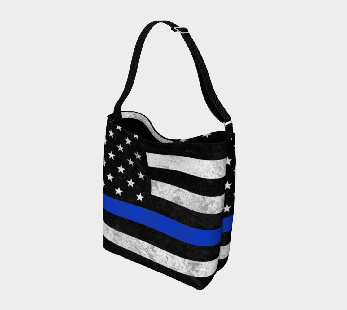 Aperçu de Thin Bue Line Day Tote #2