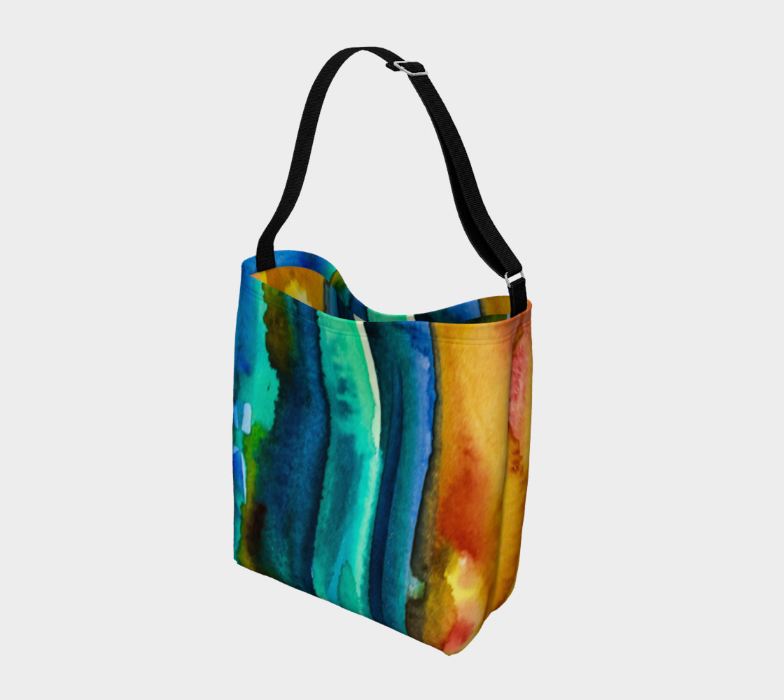 Watercolor Fashion Tote preview #2