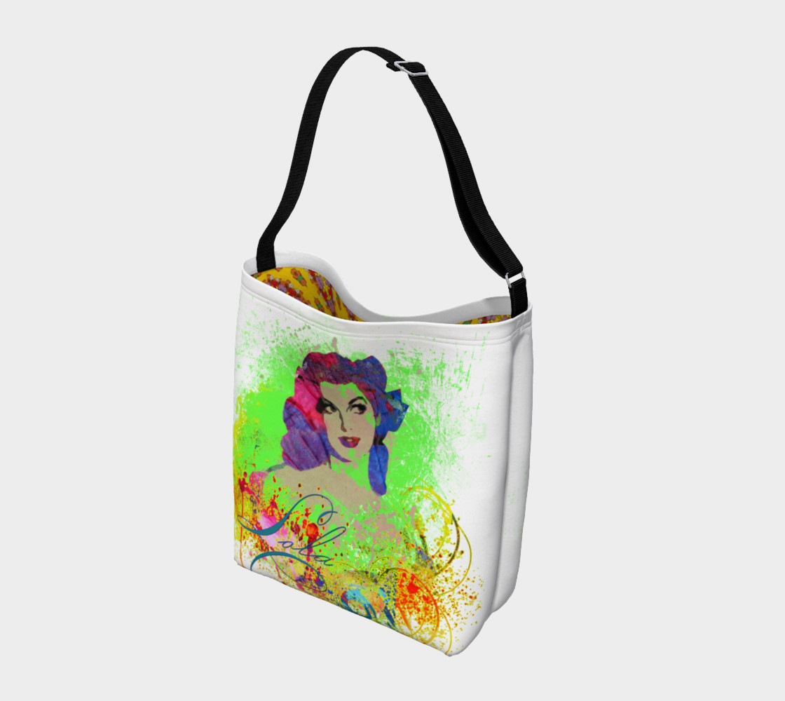 Lola Watercolor Day Tote preview #2