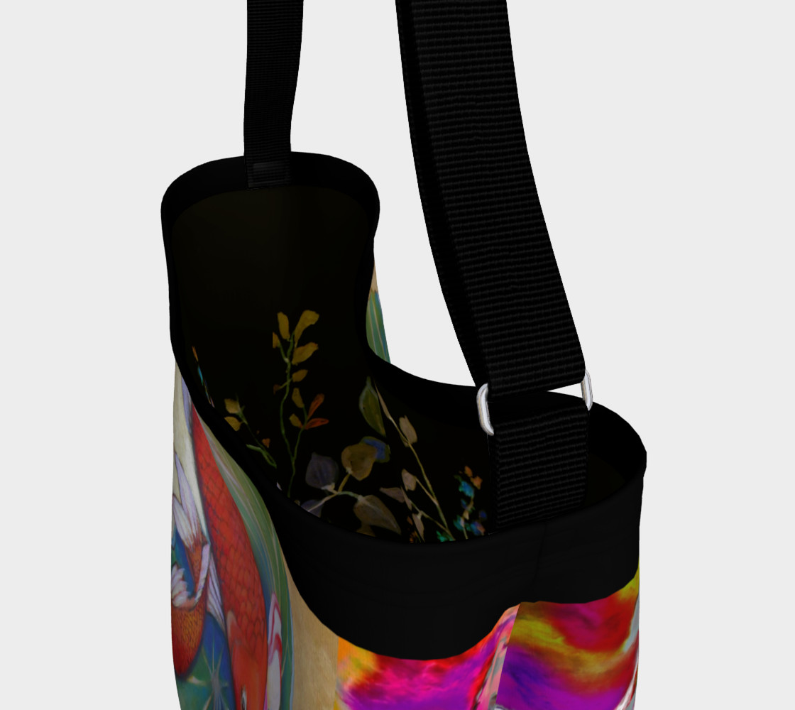 Koi and Lotus Day Tote preview #3