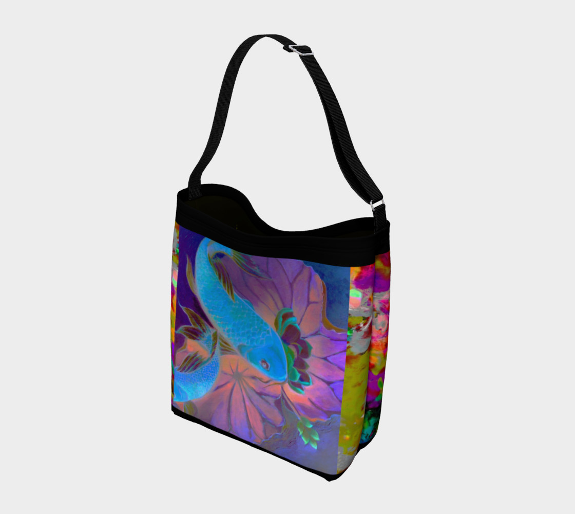 Midnight Koi Day Tote preview #2