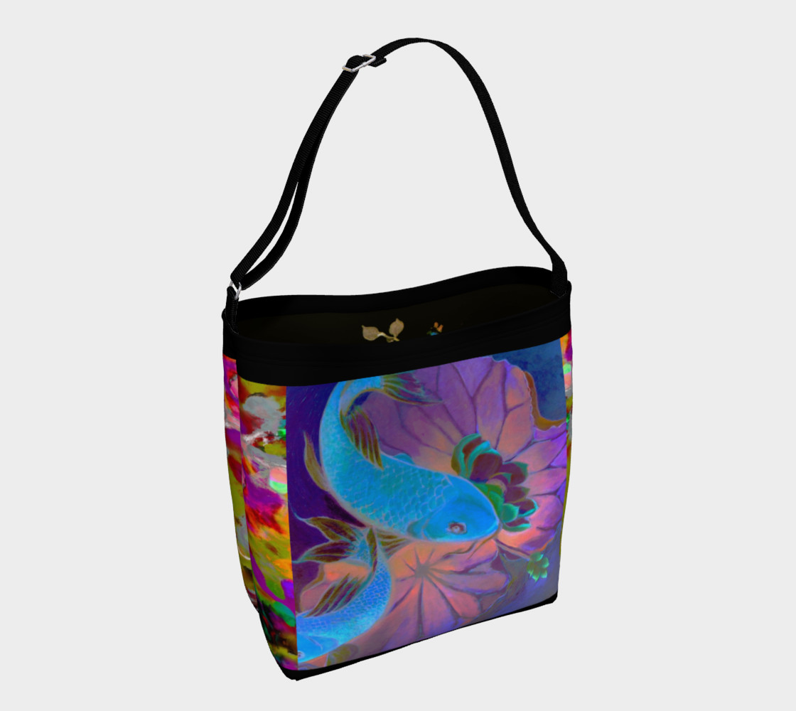 Midnight Koi Day Tote preview #1