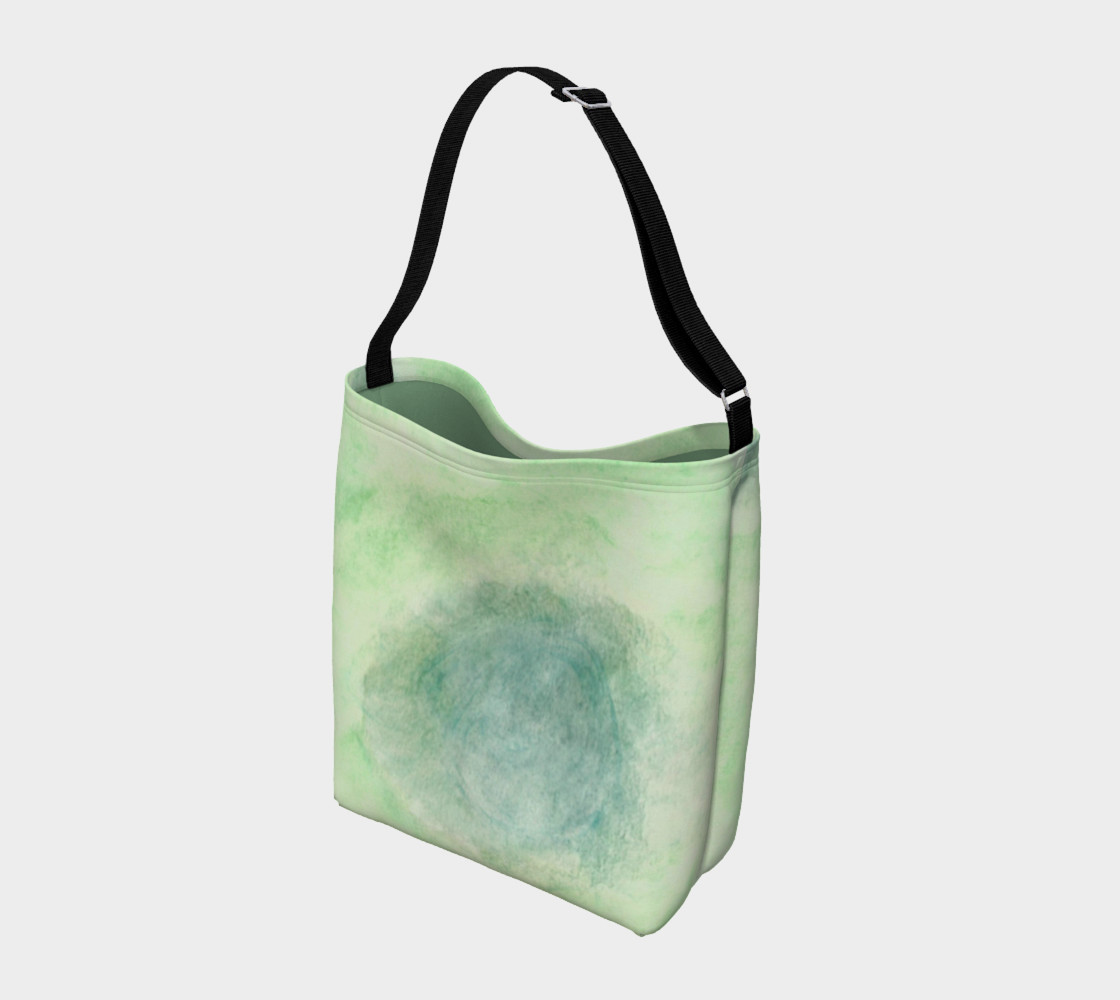 Green Dimension Flower Day Tote preview #2