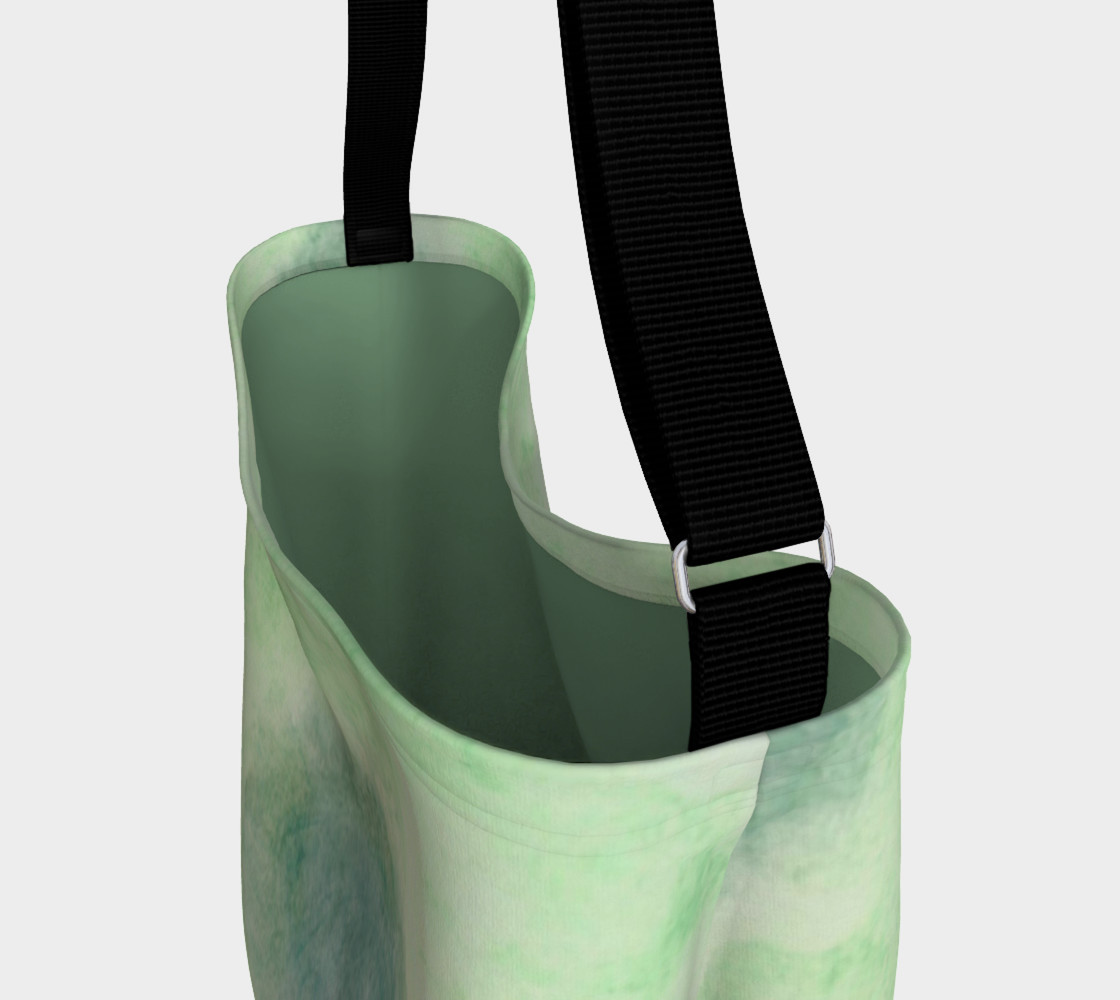 Green Dimension Flower Day Tote preview #3