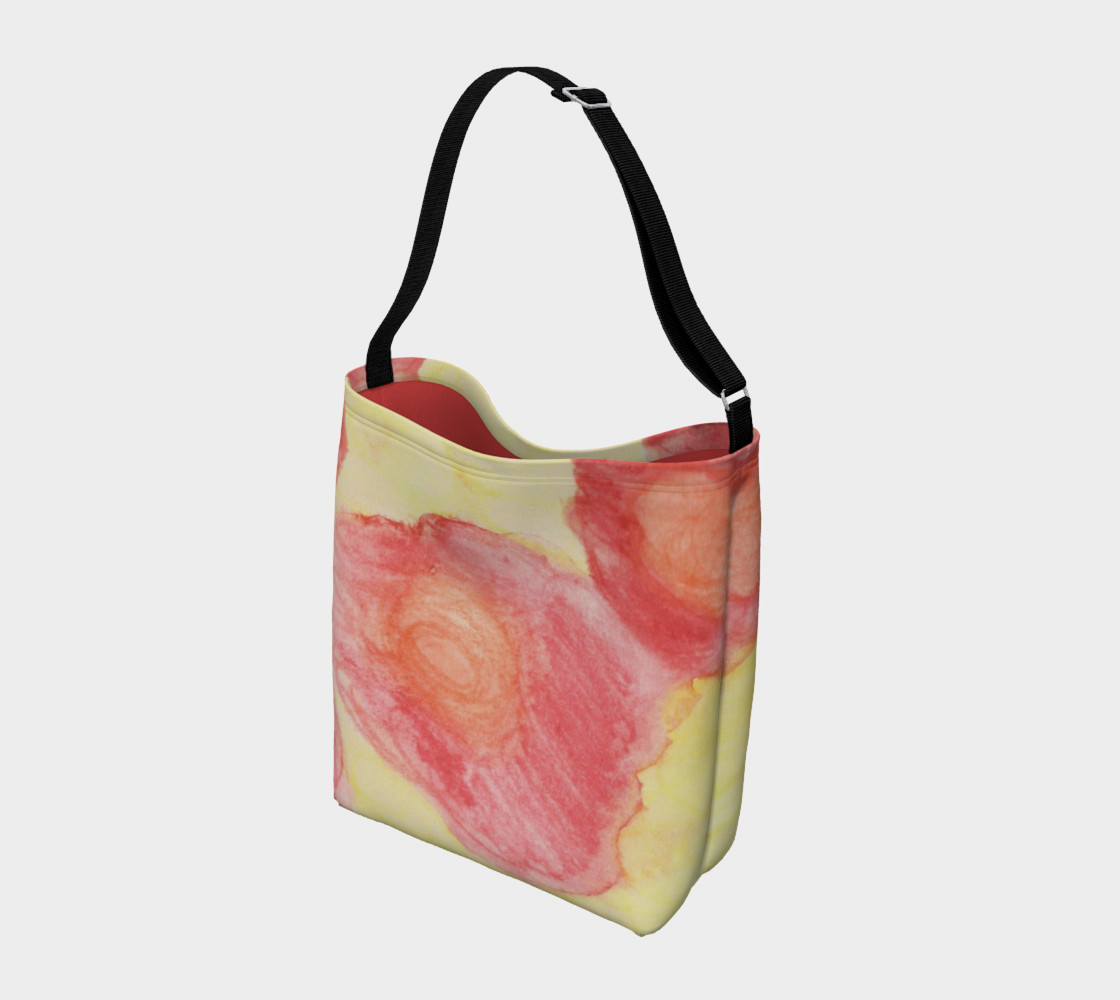 Red Flower Blooms Day Tote preview #2