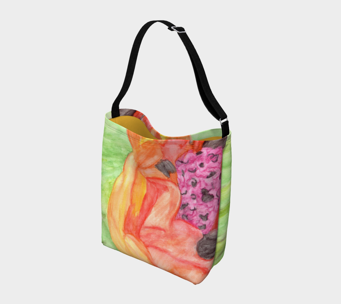 Giant Orange Poppy Day Tote preview #2