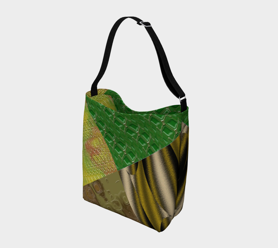Patched Camouflage Day Tote preview #2