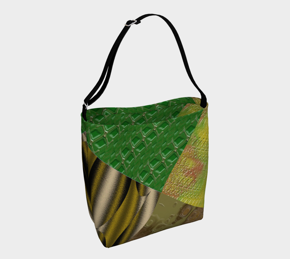 Patched Camouflage Day Tote preview #1