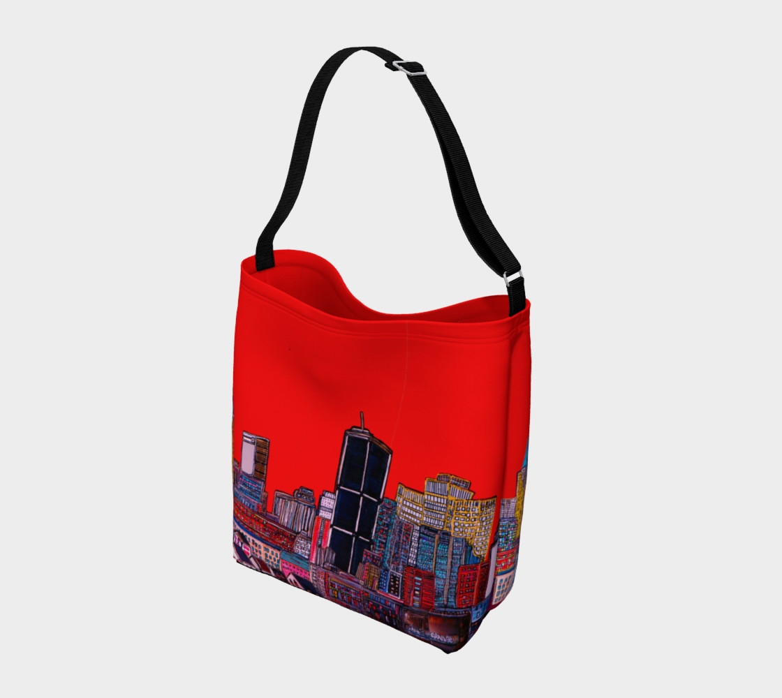 Aperçu de SAC - BAG ROUGE -ALL RED - MTL MONTRÉAL - CITY #2