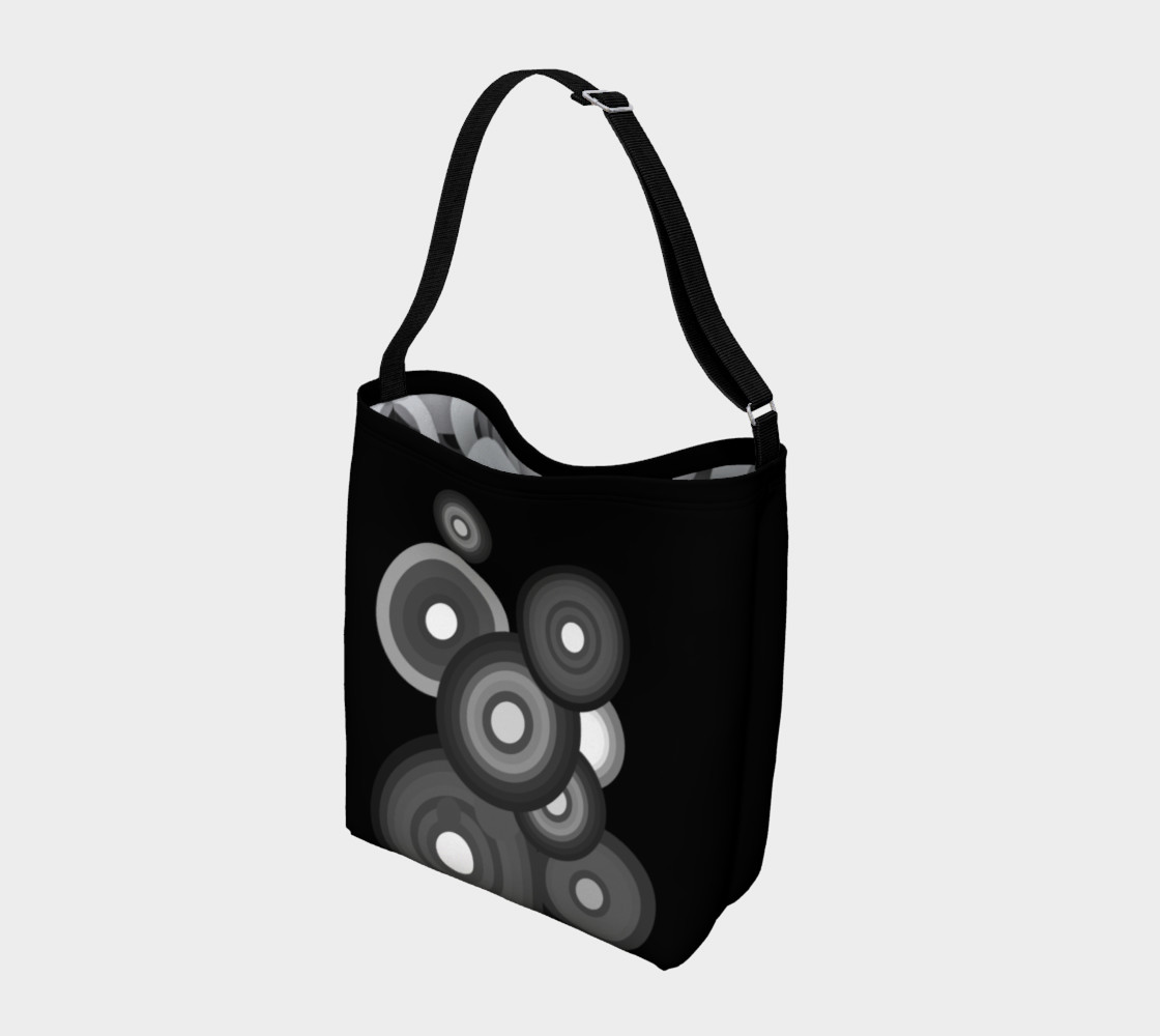 Black and White - Roundabout Tote Bag preview #2