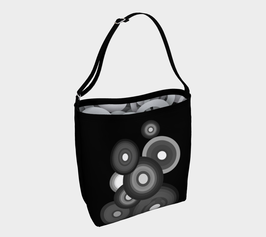 Black and White - Roundabout Tote Bag preview #1