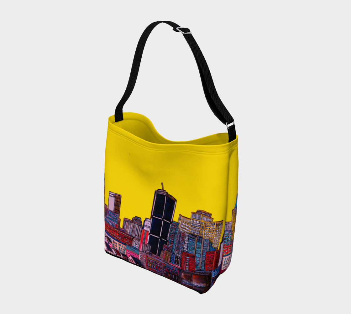 Montréal Yellow Bag - Sac Jaune Mtl avec rue interieur preview #2