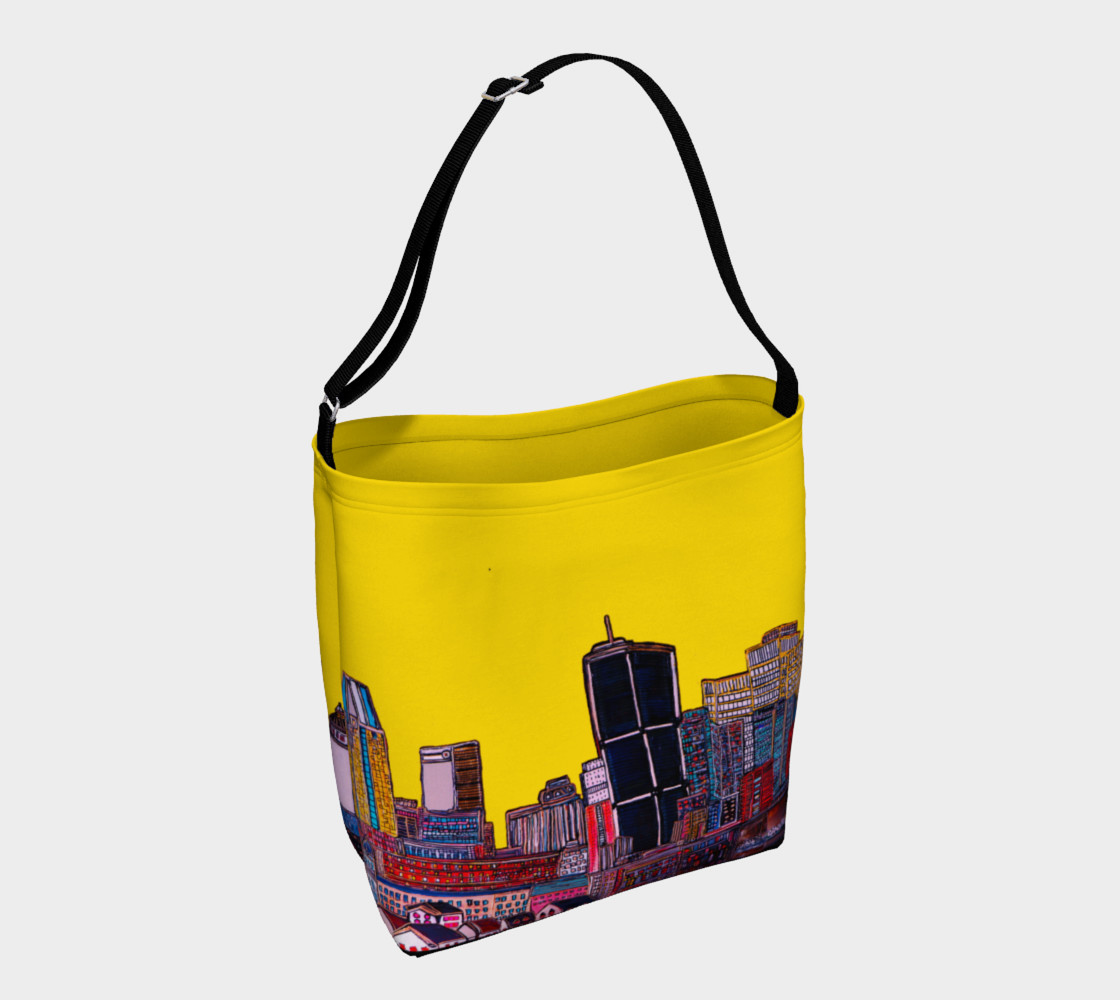 Montréal Yellow Bag - Sac Jaune Mtl avec rue interieur preview #1