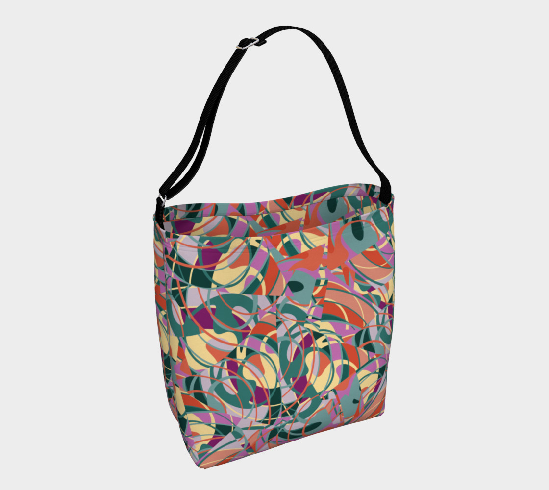 Colorful Abstract - Greens and Golds preview #1