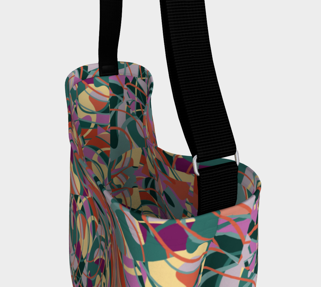 Colorful Abstract - Greens and Golds preview #3