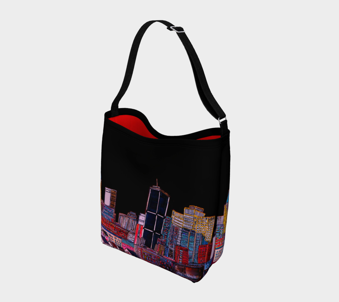 Aperçu de NOIR ET ROUGE INTERIEUR AVEC RUE MTL #2