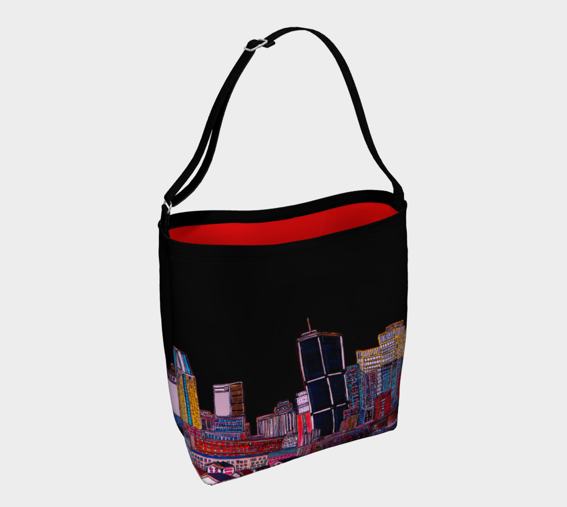 Aperçu de NOIR ET ROUGE INTERIEUR AVEC RUE MTL #1