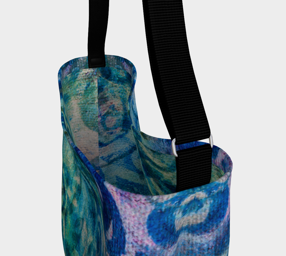 Blue Swirl 2 Tote preview #3