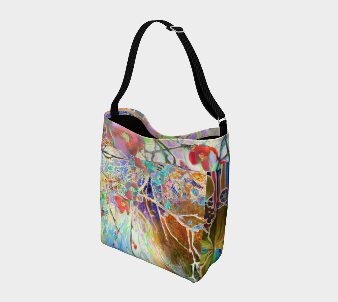 Pastel Floral Branch Day Tote preview #2