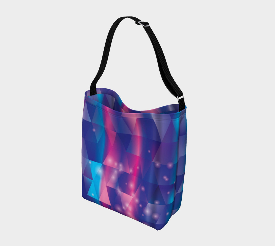 Blue, Purple Geometric Abstract preview #2