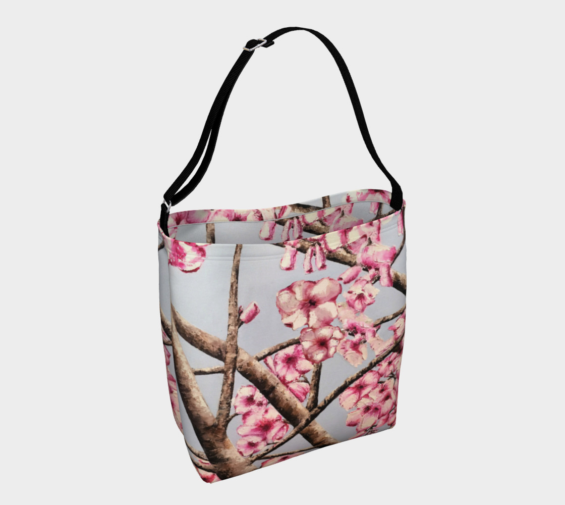 Cherry Blossoms Tote Bag 3D preview
