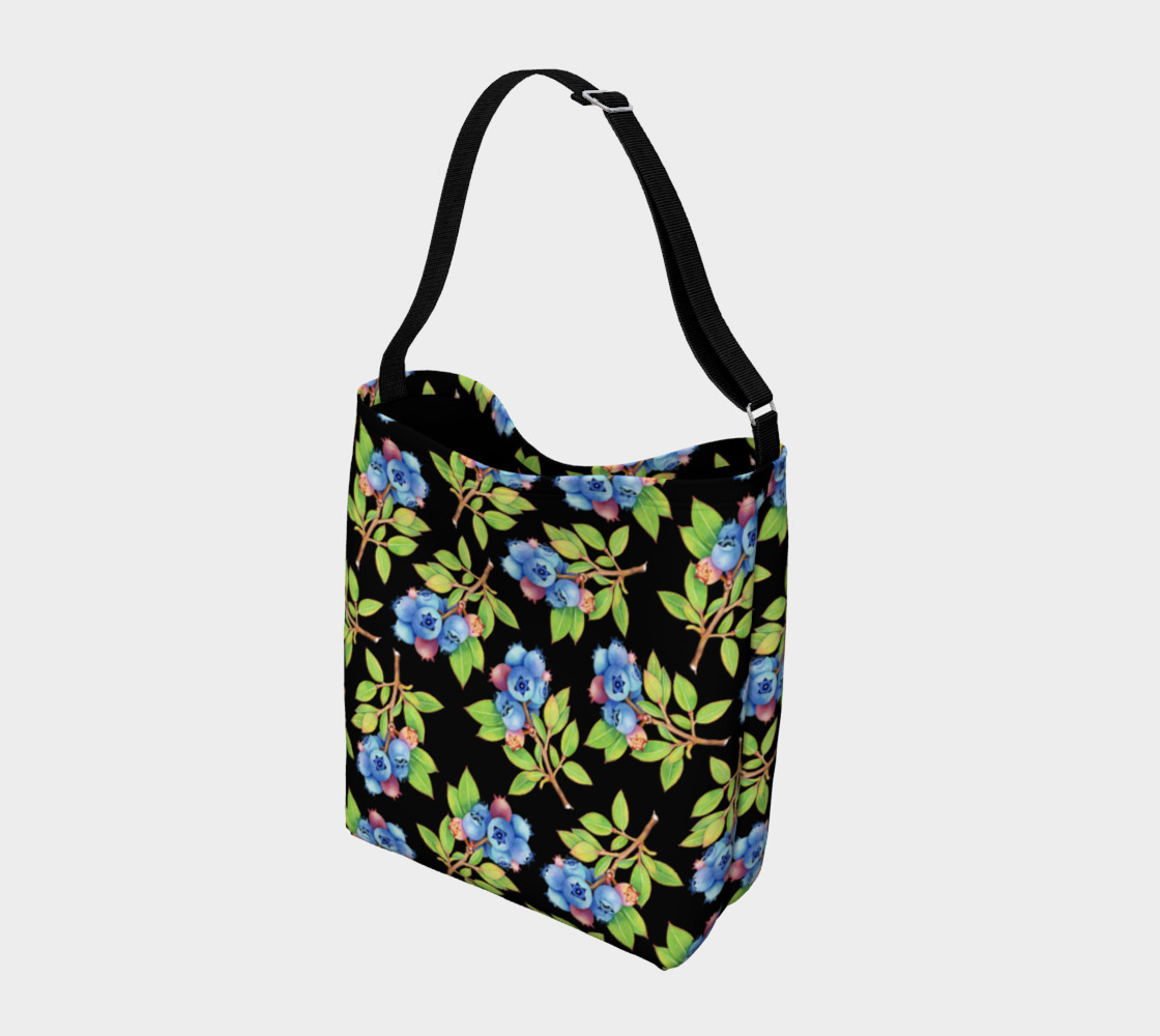 Aperçu de Blueberry Sprig Day Tote #2
