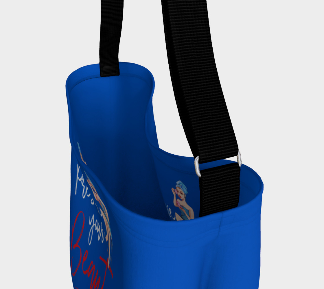 Aperçu de Preserve Your Beauty (Blue Tote Bag) #3