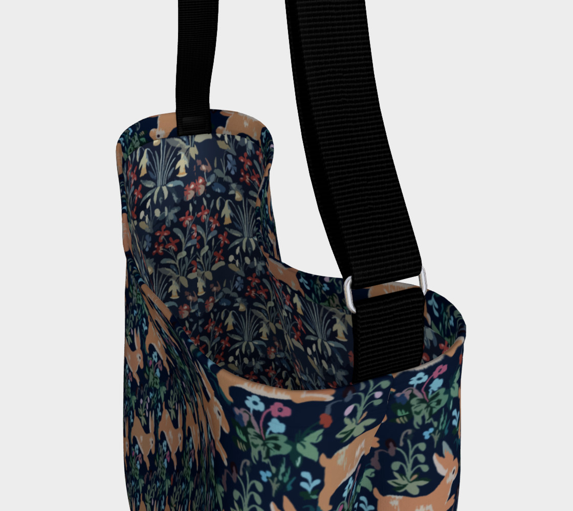 Rabbit medieval tapestry preview #3