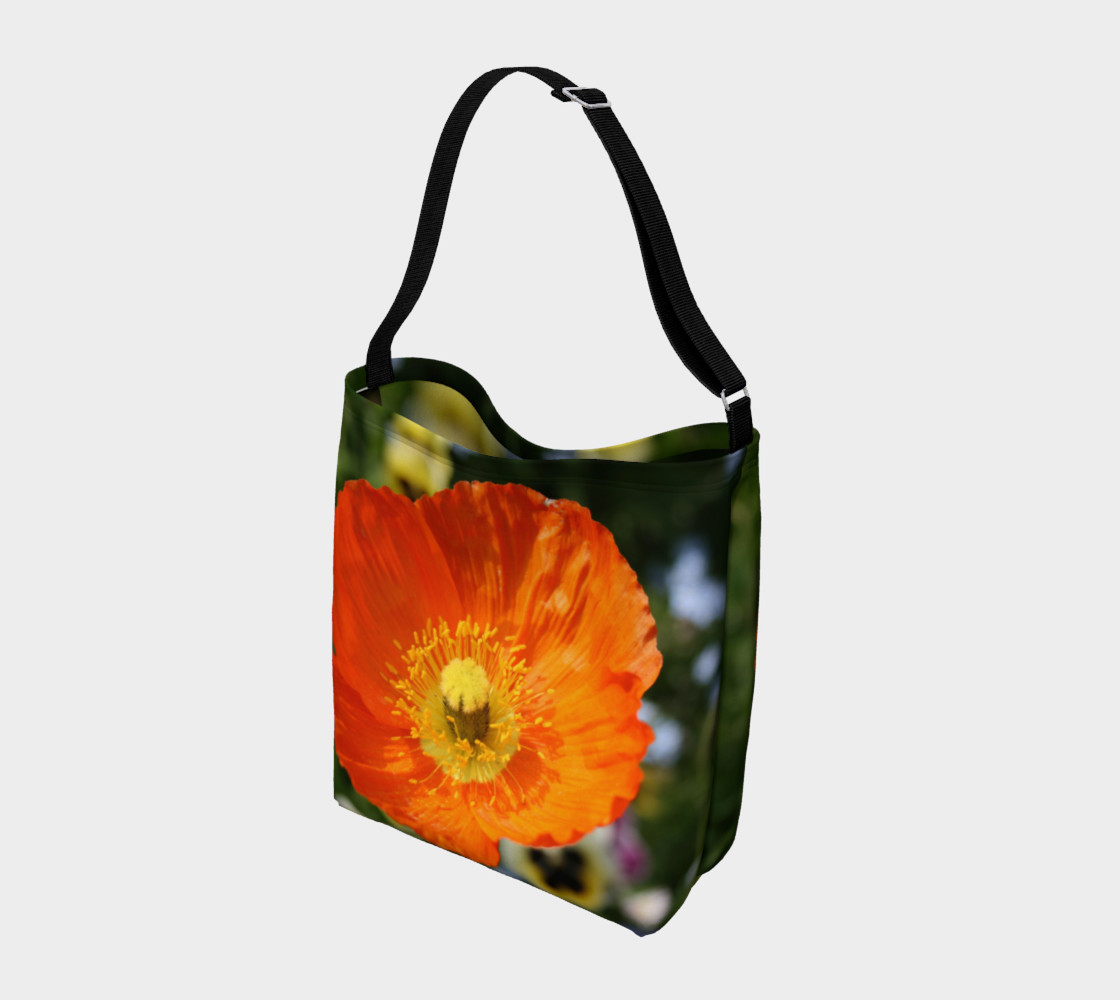 Orange Poppy Shoulder Bag preview #2