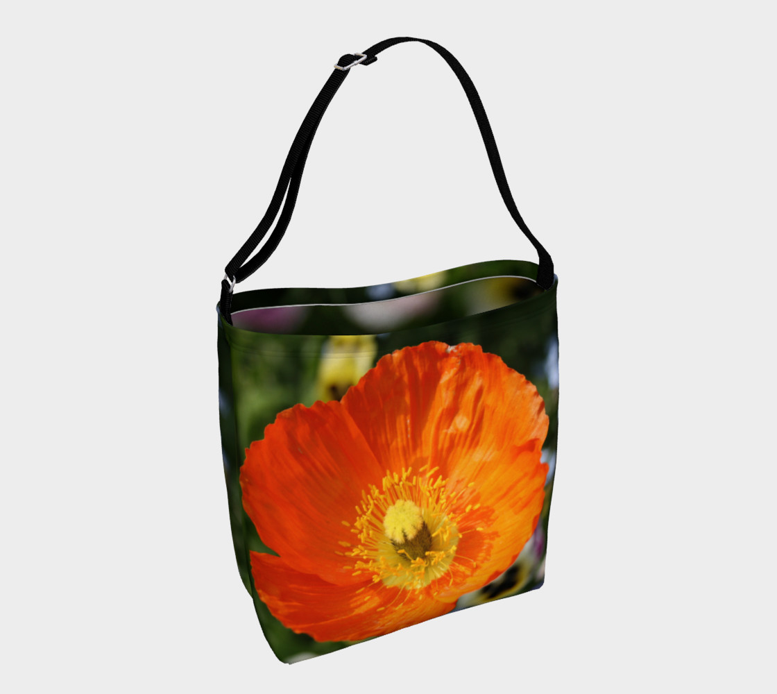 Orange Poppy Shoulder Bag preview #1