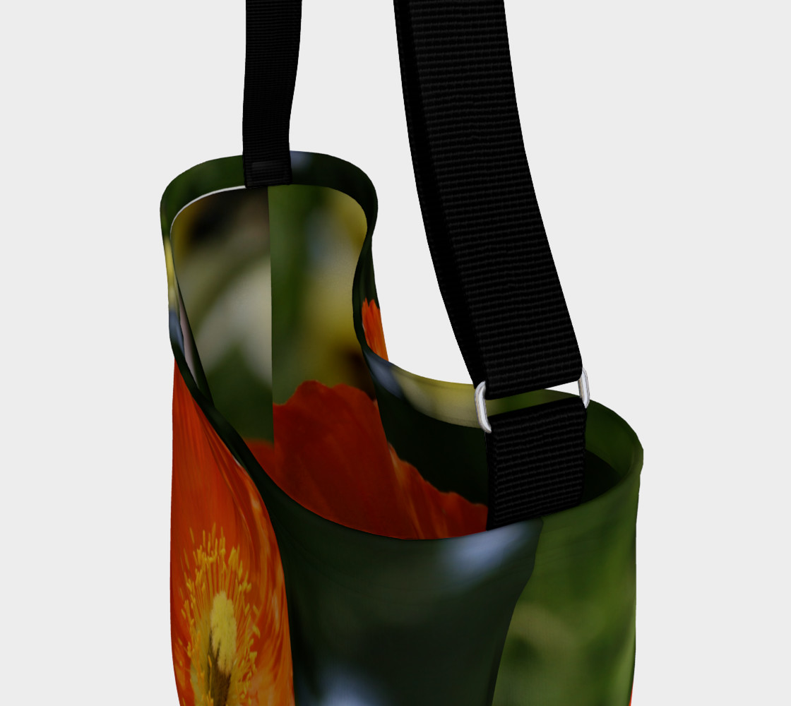 Orange Poppy Shoulder Bag preview #3