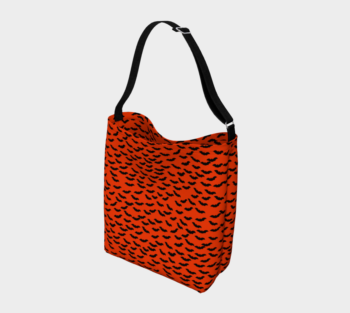 Bats in the Belfry-Orange Tote Bag preview #2