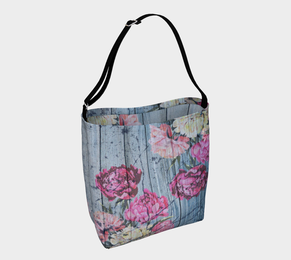 Shabby chic with painted peonies preview #1