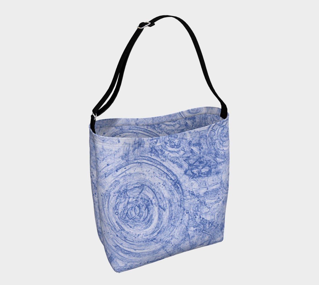 Blue and White Circles preview #1
