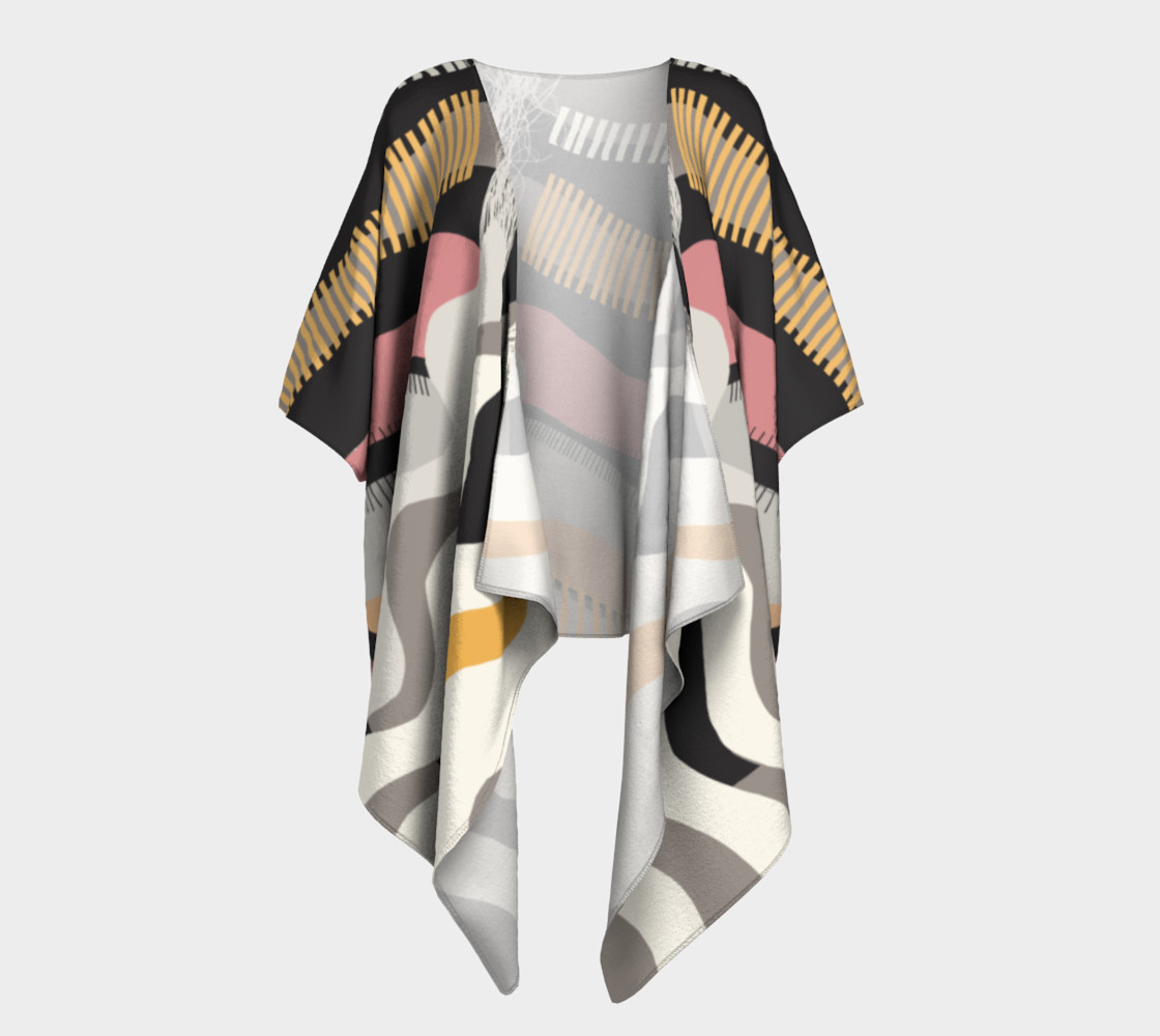 The Real Deal Draped Kimono preview #1