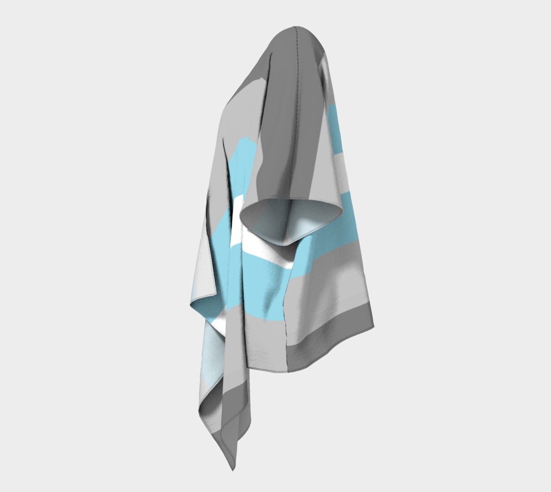 Demiboy LGBT Draped Kimono robe preview #2