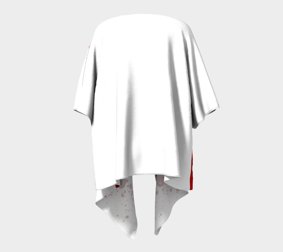 Blood Splatter One Draped Kimono preview #4