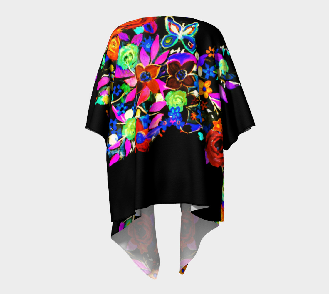Gypsy Rose Draped Kimono preview #4