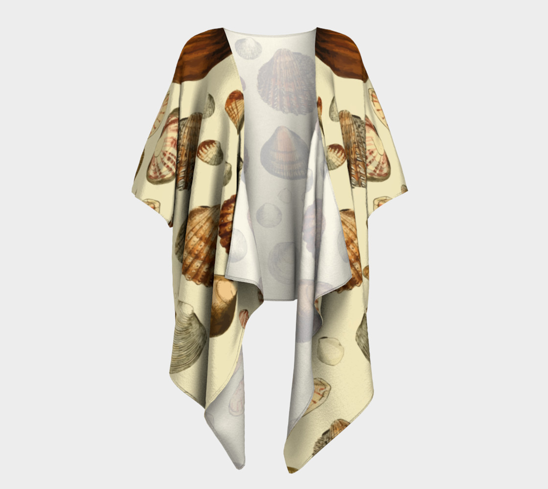 Shells Draped Kimono preview #1